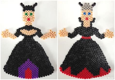 Plastic beads witch